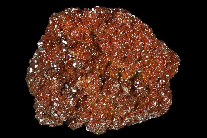 Ruby Red Vanadinite Crystals on Barite - Morocco #134698